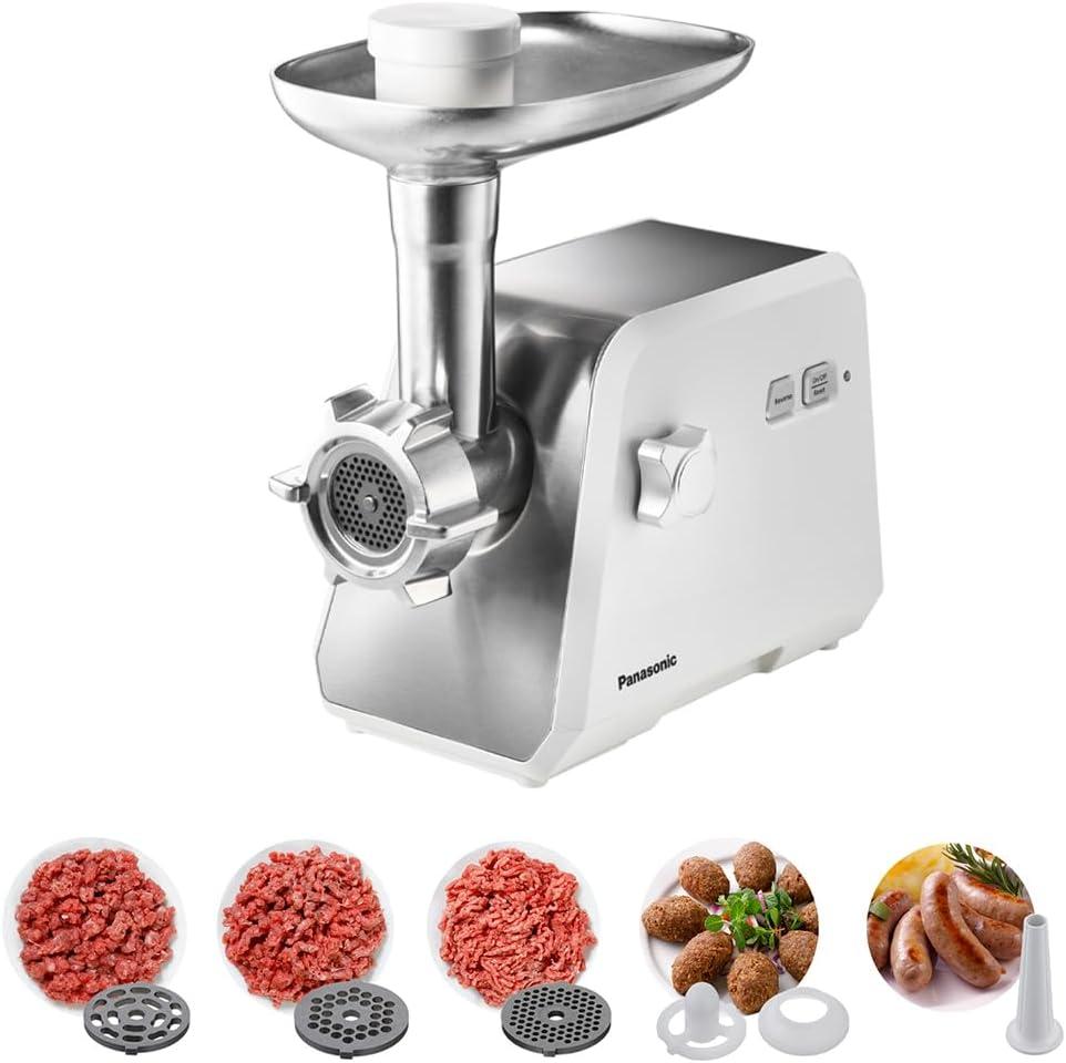 Panasonic MK-GX1711WTZ Meat Grinder – 1700W – Made-in-Japan Blade