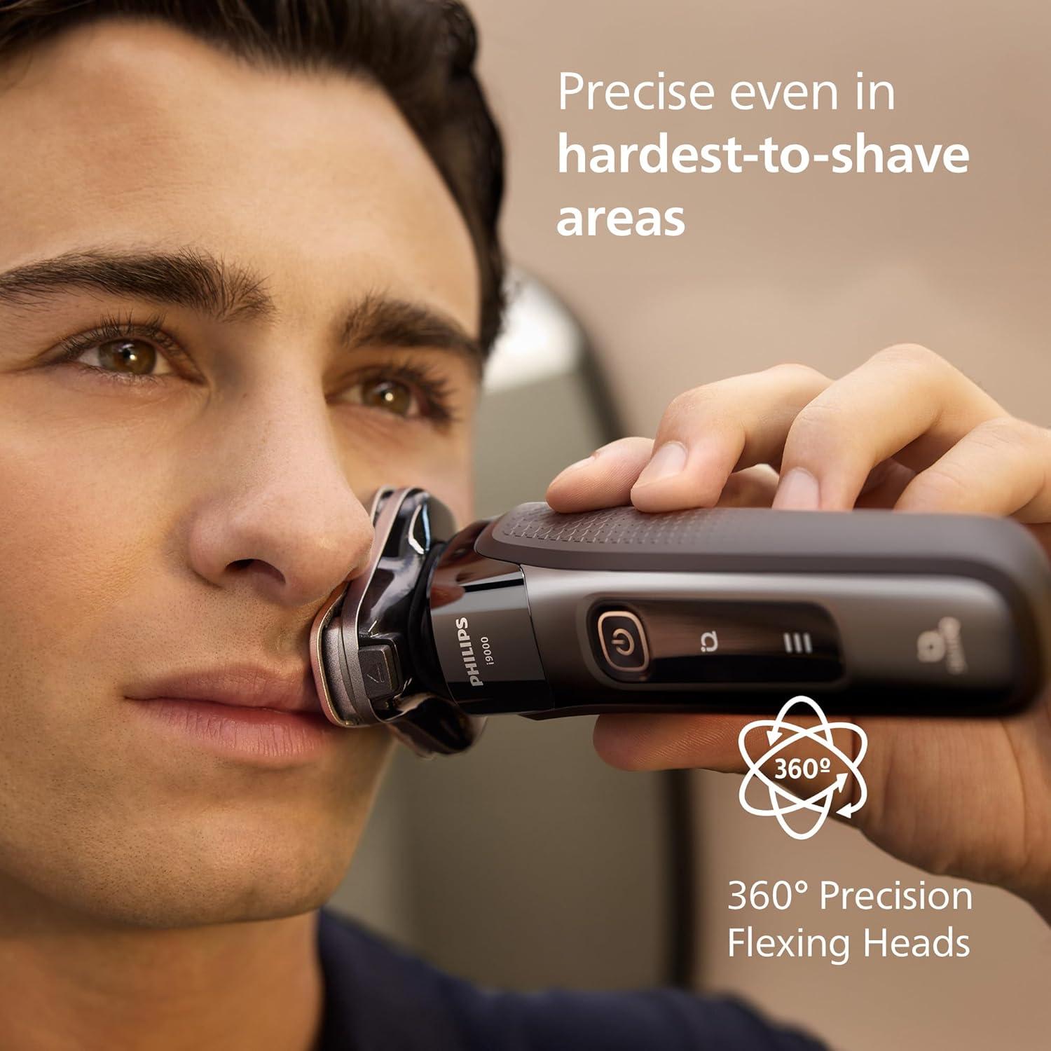 Philips i9000 Shaver X9002/05 – Wet & Dry – 50 Min Cordless