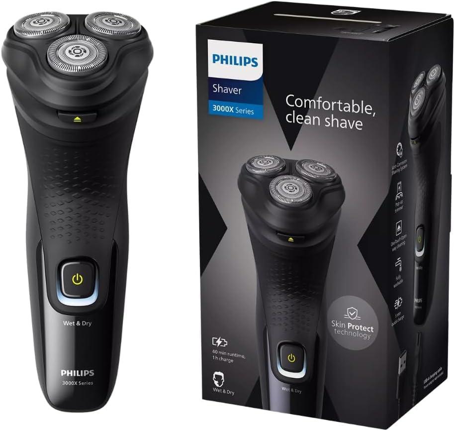 Philips Shaver 3000X X3021/00 – Wet & Dry – Electric Razor